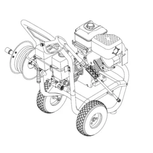 BRIGGS AND STRATTON Pressure Washer Model 01937 Image